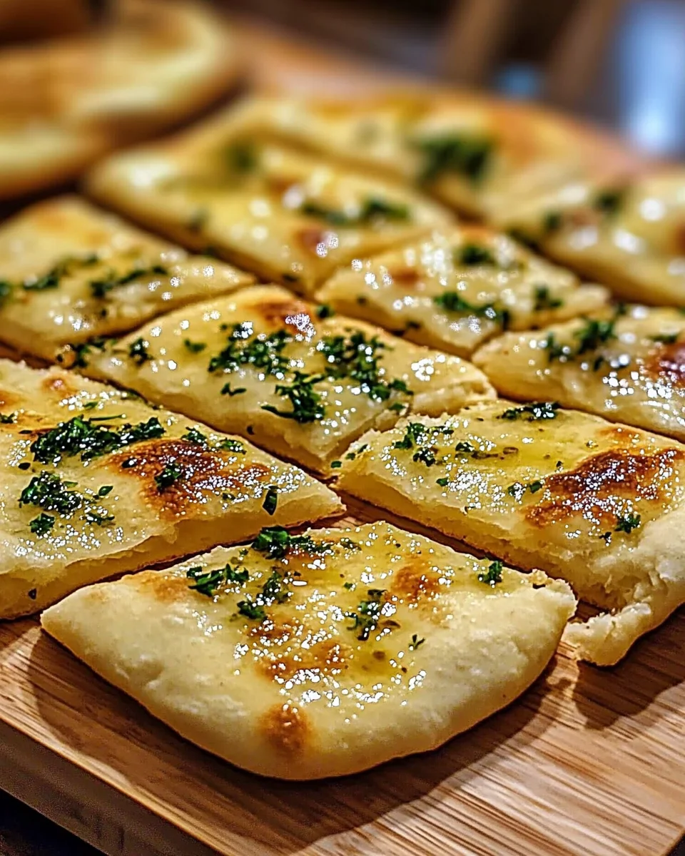 Garlic Herb Air Fryer Flatbread: A Simple Delight!