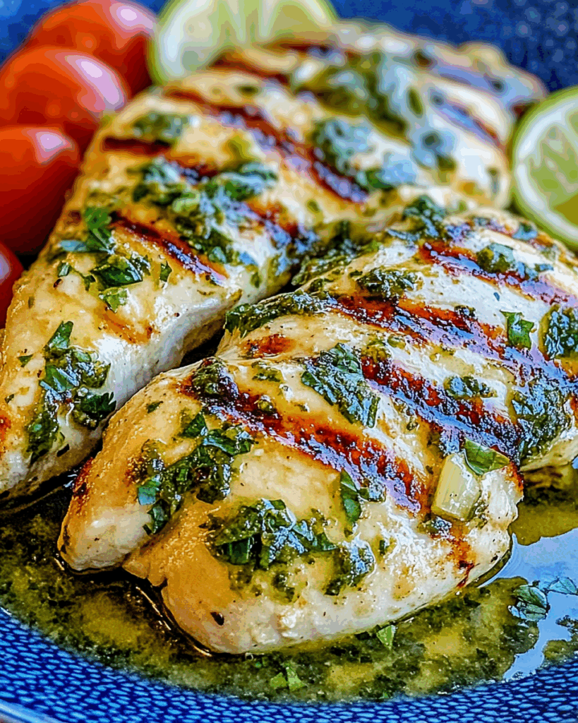 Grilled Salsa Verde Pepper Jack Chicken 2