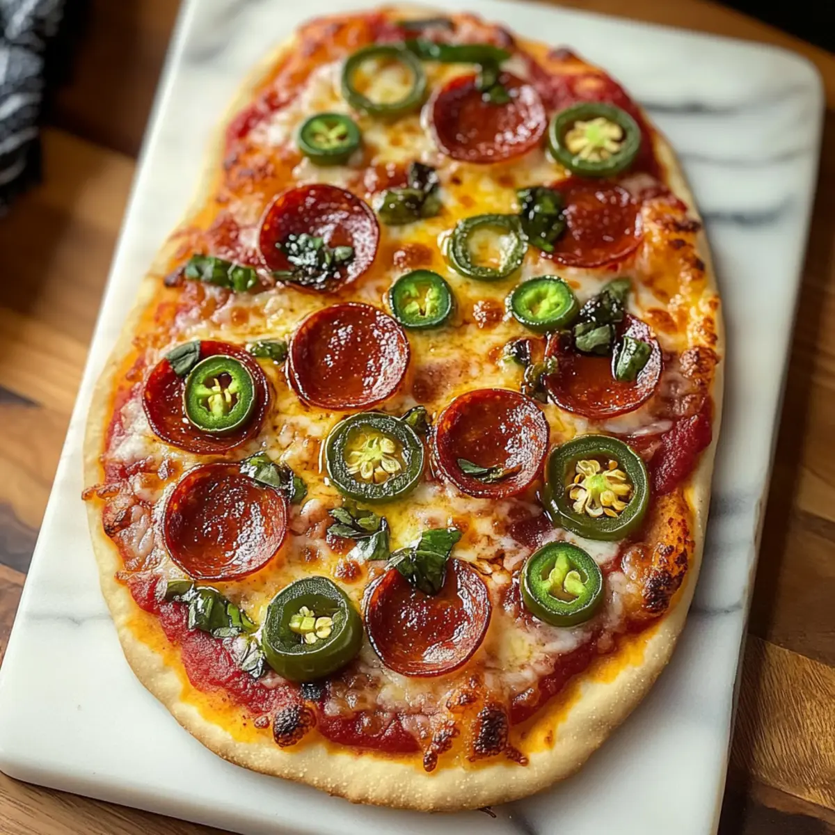 Honey Flatbread Pizza zpifsz