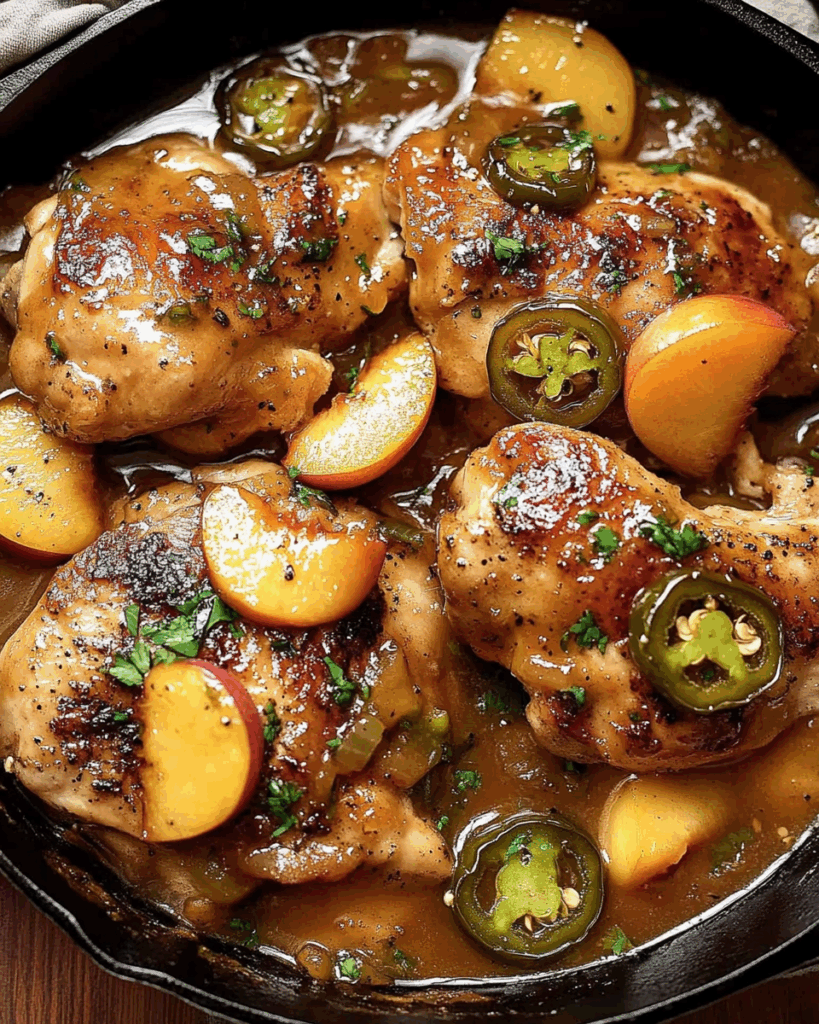 Jalapeno Peach Chicken 3