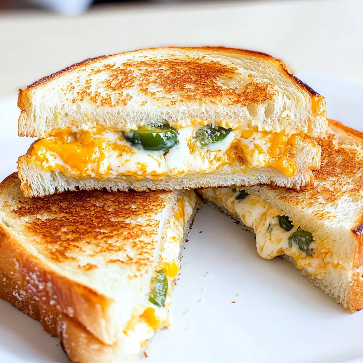 Jalapeno Popper Grilled Cheese: A Spicy Comfort Delight