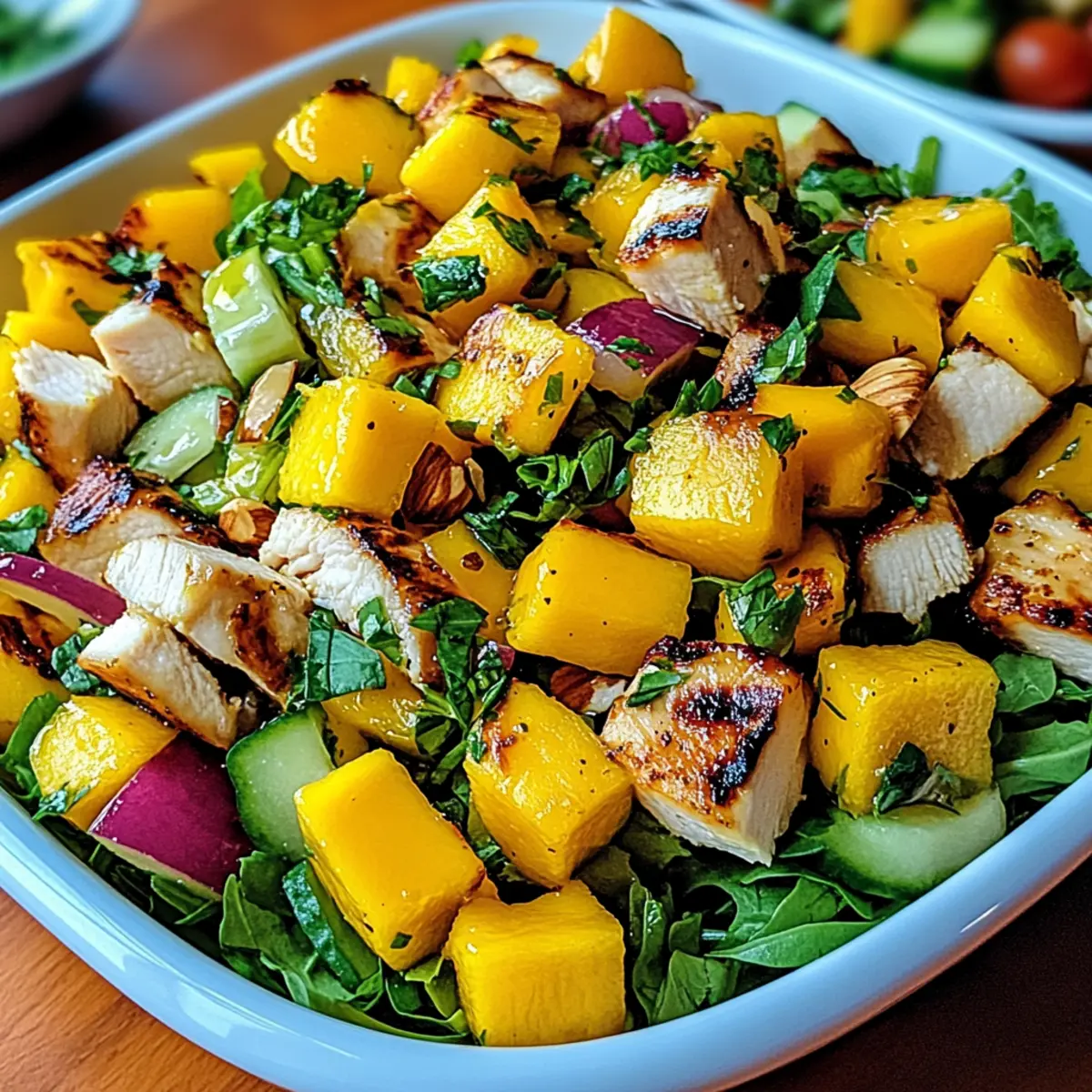 Mango Chicken Salad snmfh5