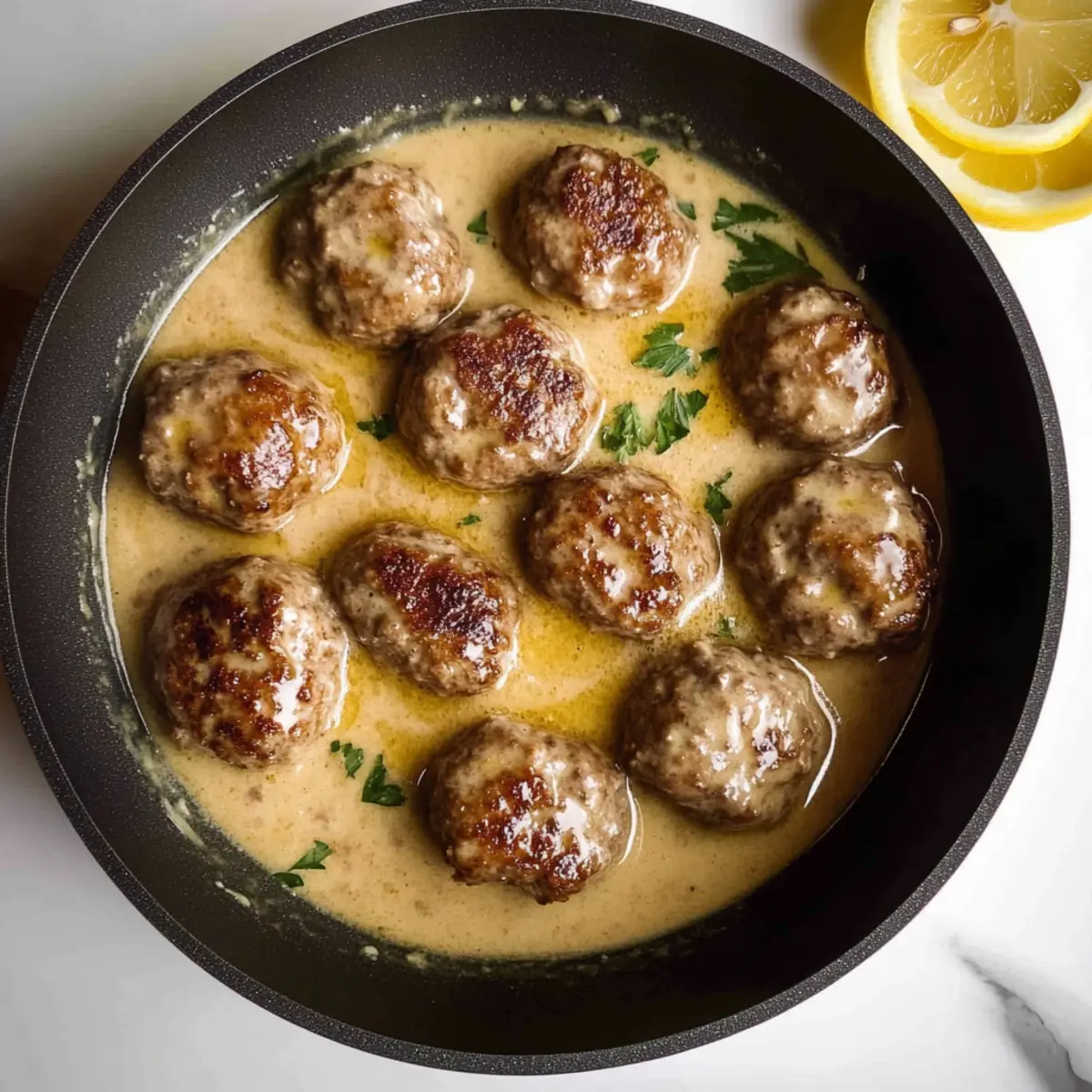 Meatballs In Lemon Sauce u2ueoo