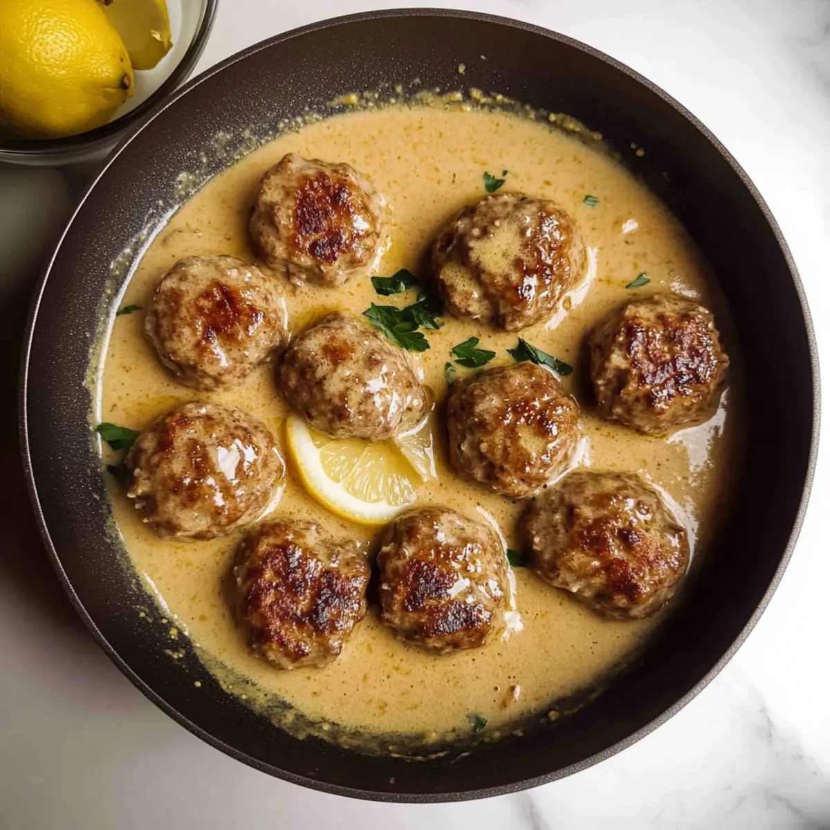 Juicy Meatballs in Lemon Sauce for the Perfect Family Dinner