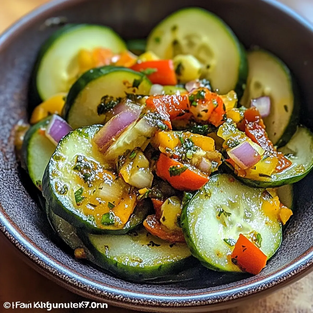 Mexican style cucumbers iitisa