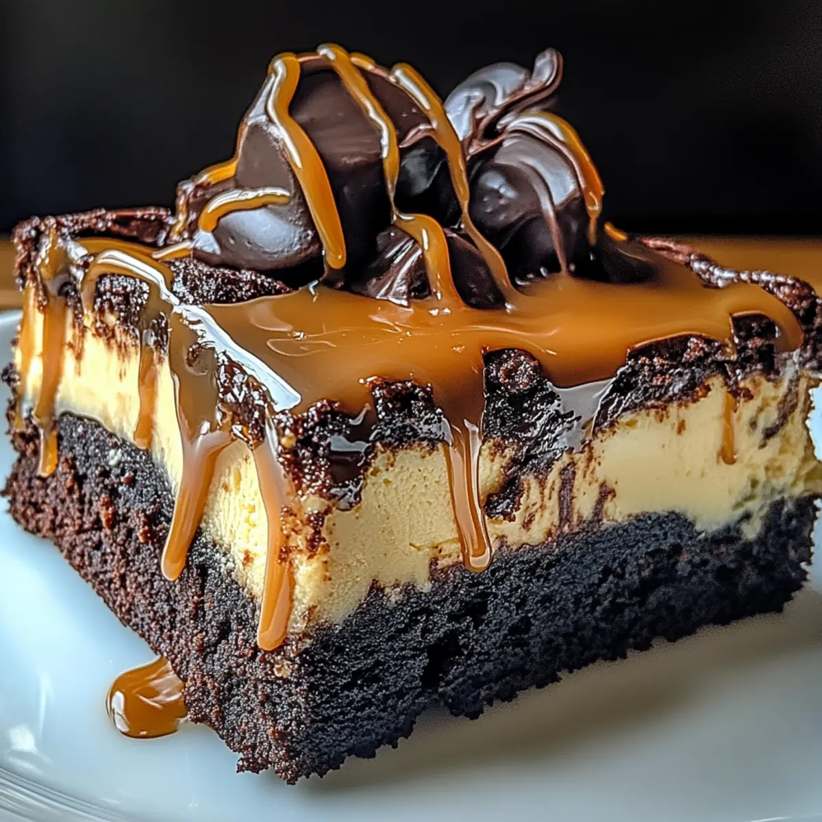 Milky Way Caramel Cheesecake Brownies kc7po3