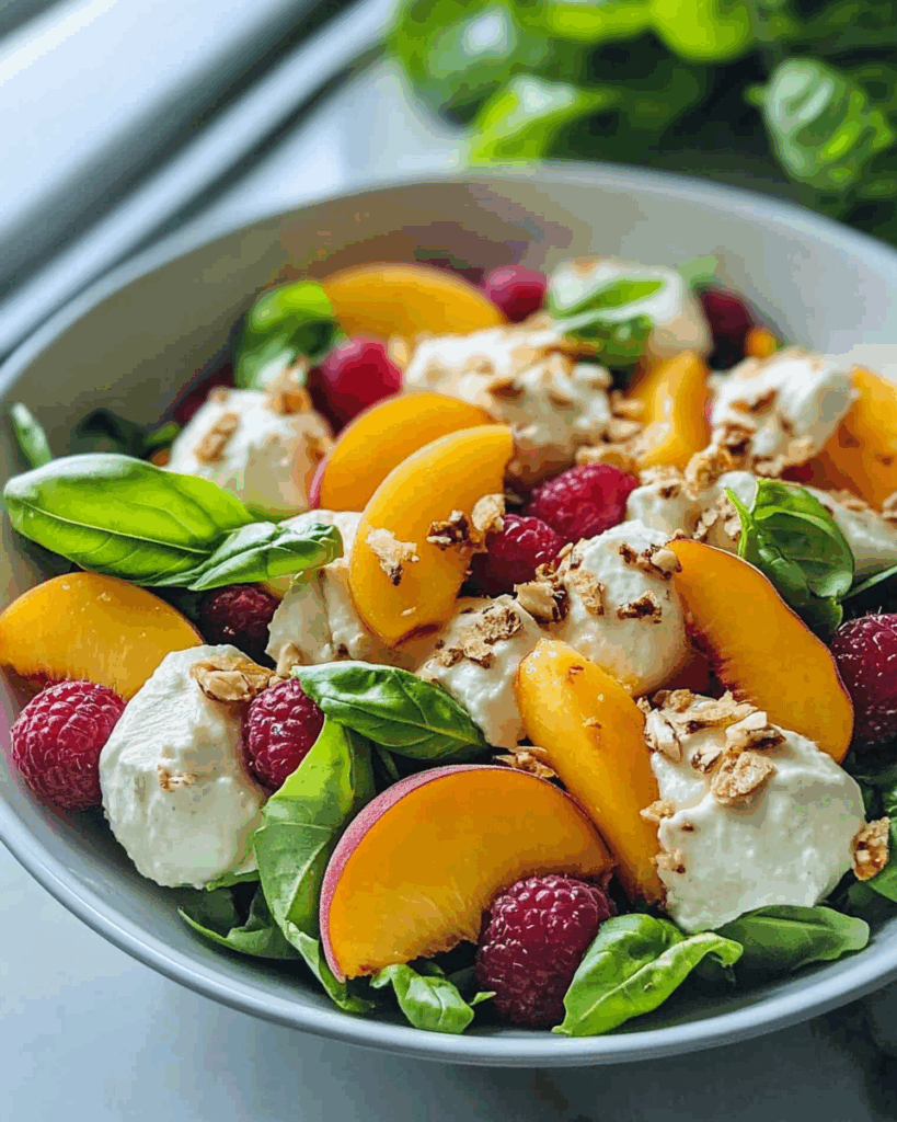 Millionaire Peach Salad