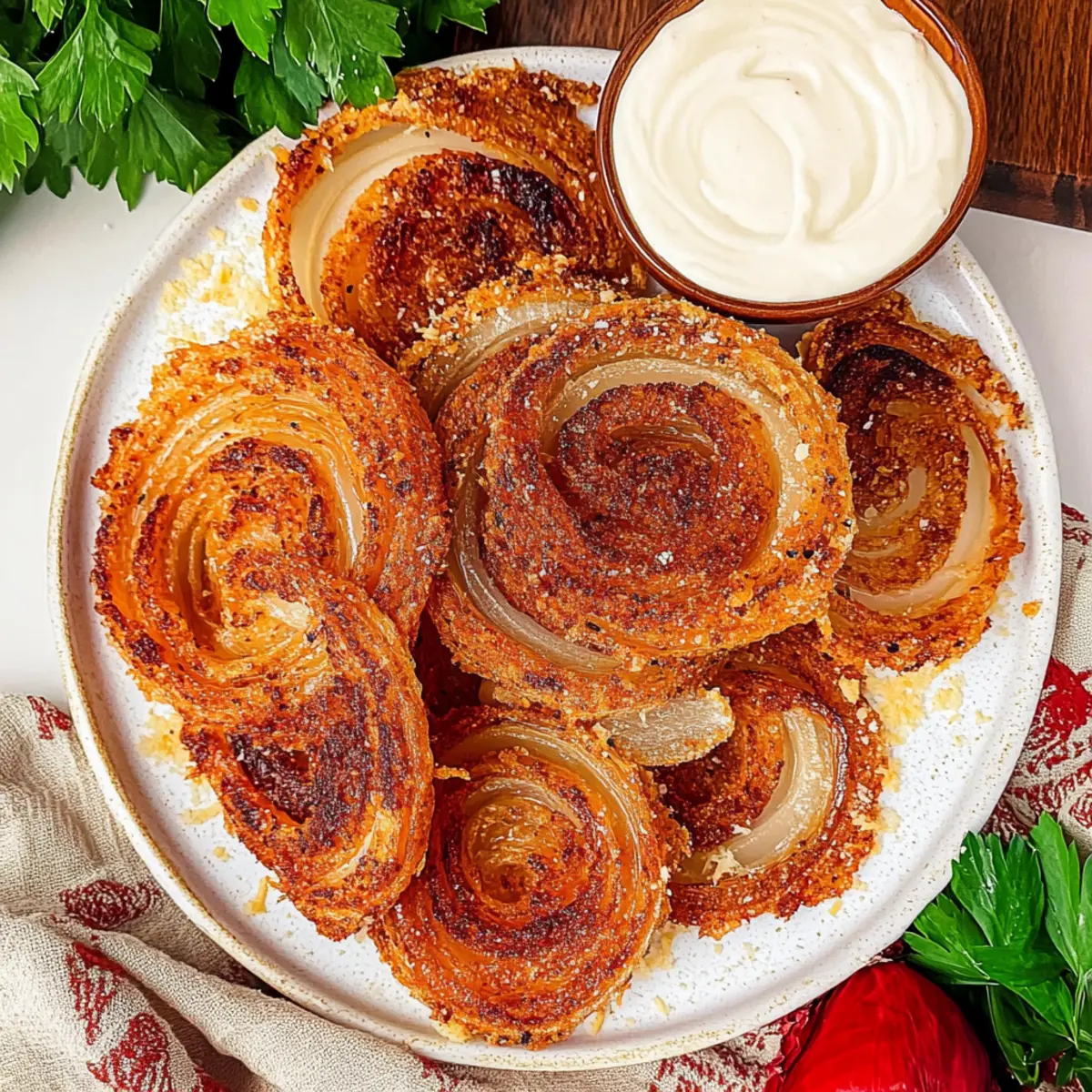 Crispy Onion Ring Chips for Guilt-Free Snacking Bliss