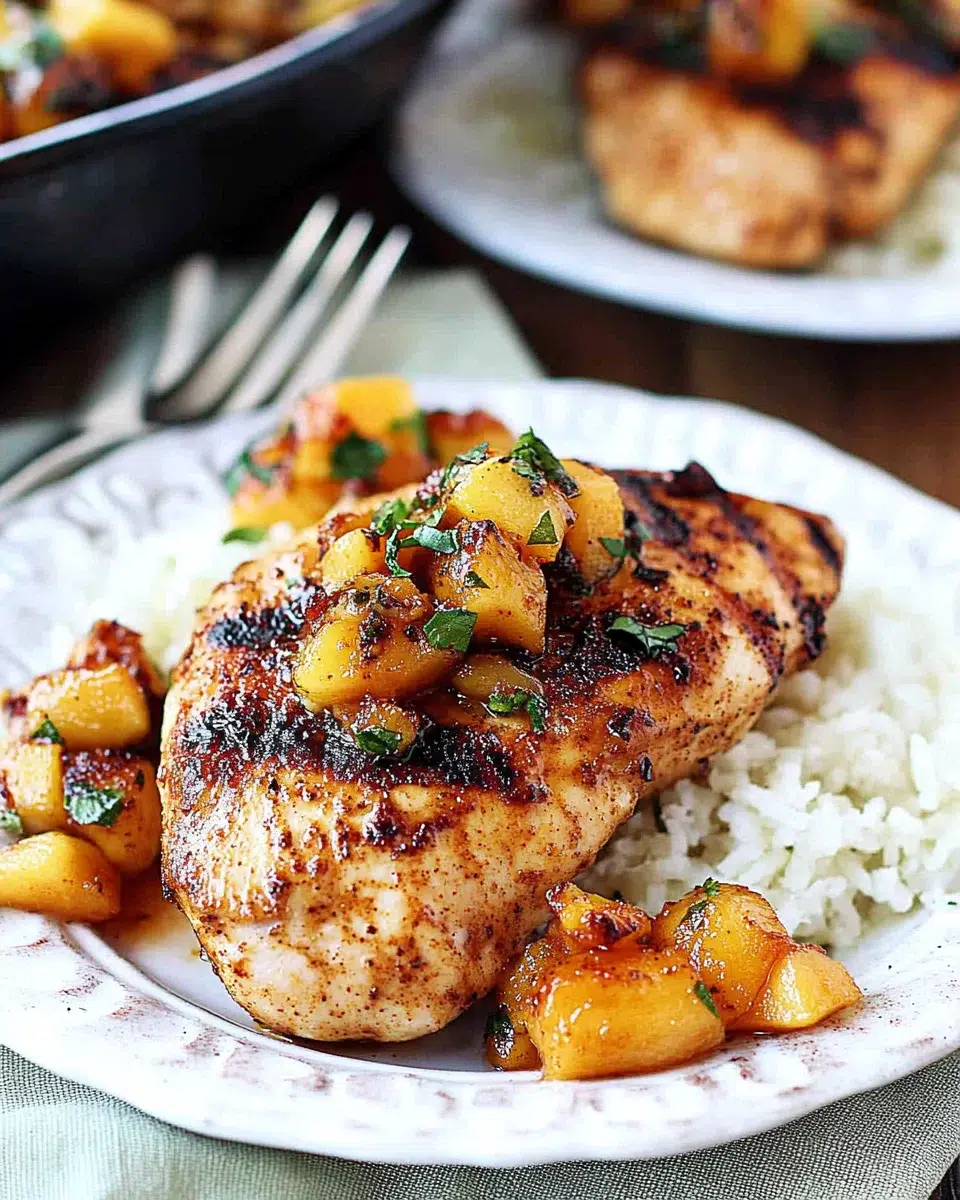 Peach Chipotle Grilled Chicken: Elevate Your BBQ Game!