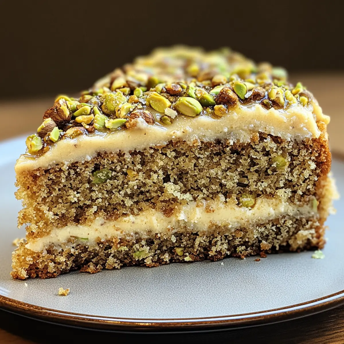 Pistachio Coffee Cake qkwqcu