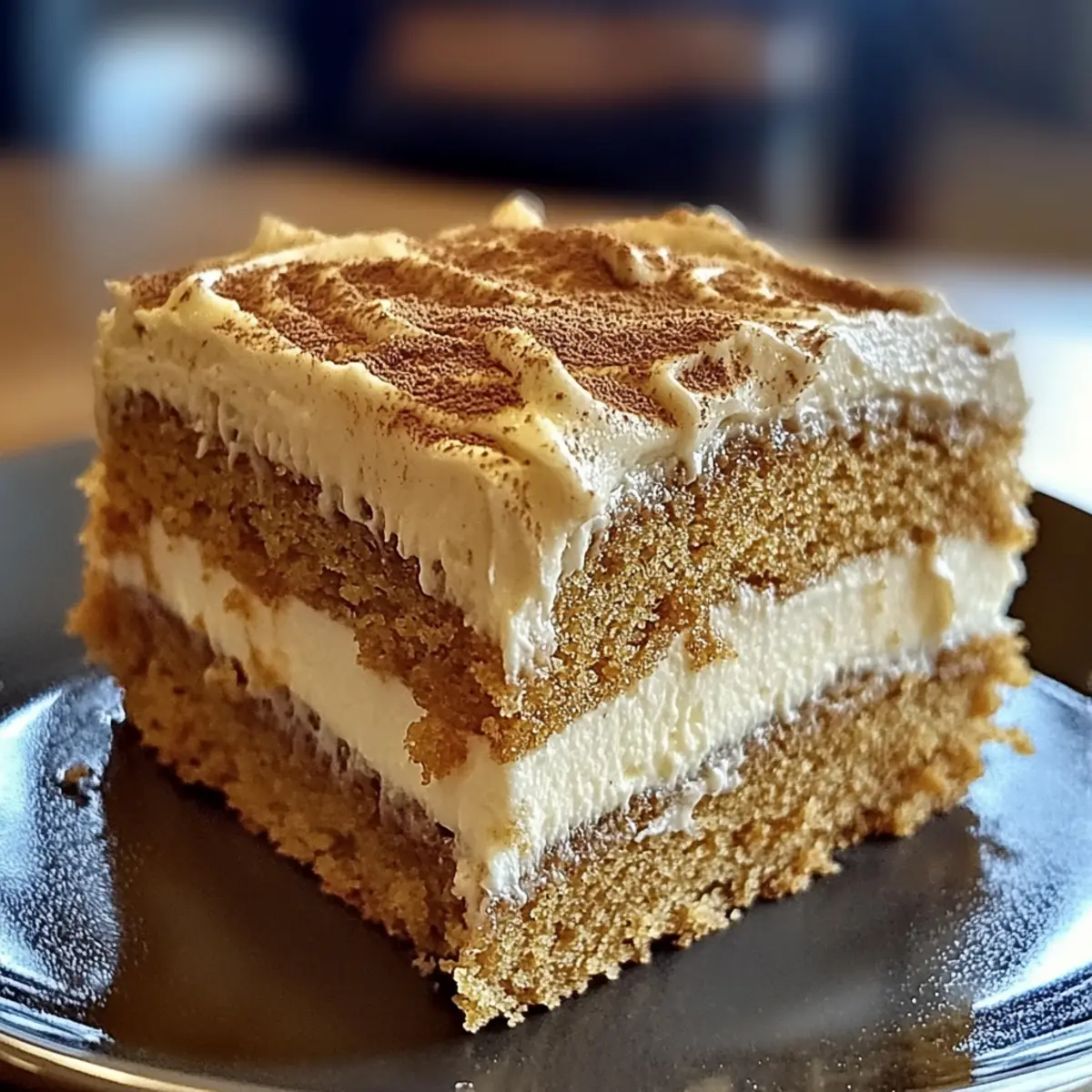 Pumpkin Spice Gooey Cake with Cream Cheese Frosting a9ktiu
