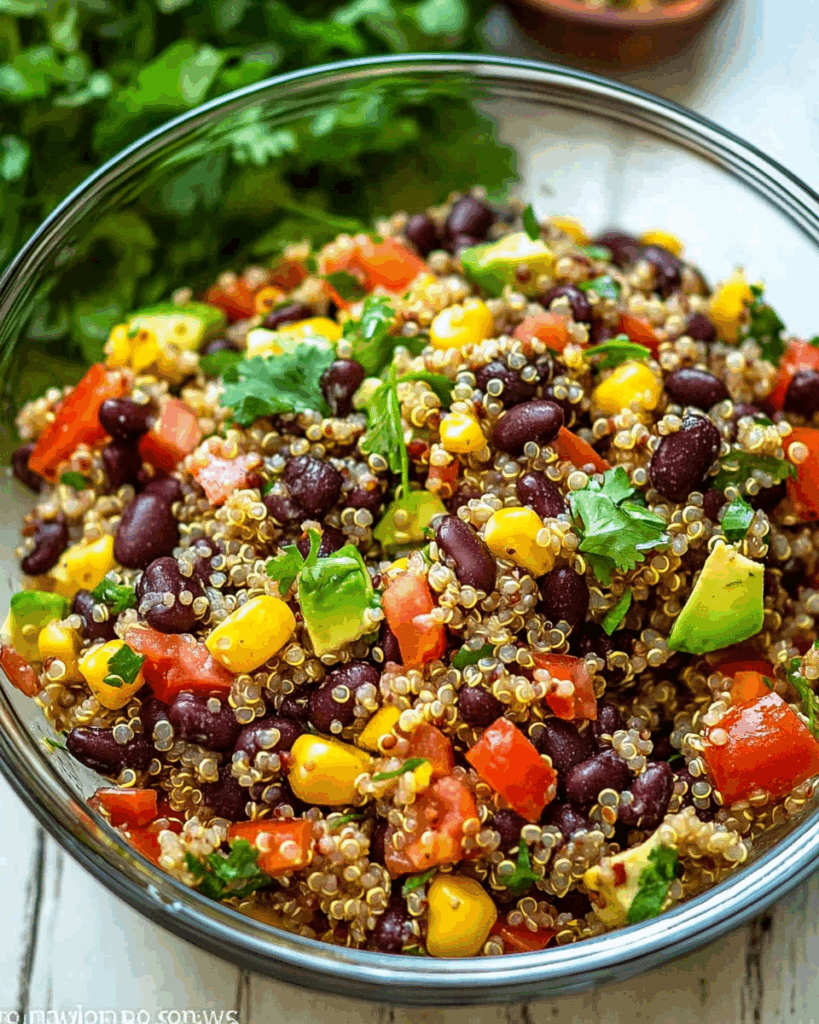 Quinoa and Black Bean Salad 2