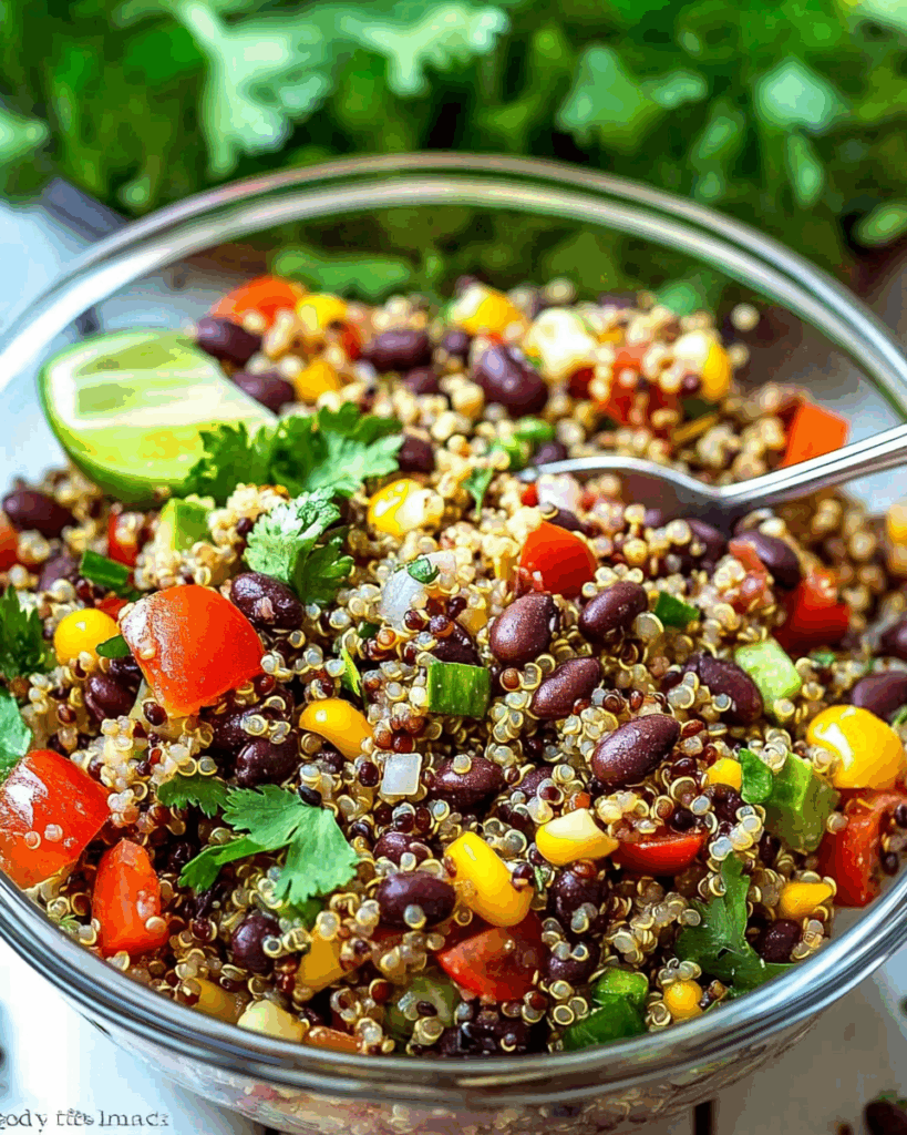 Quinoa and Black Bean Salad 3