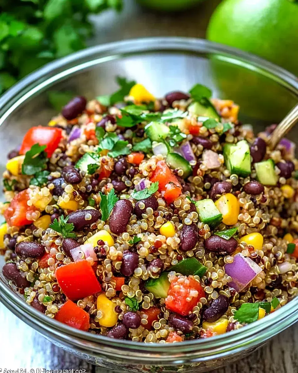 Quinoa and Black Bean Salad: A Fresh, Flavorful Delight!