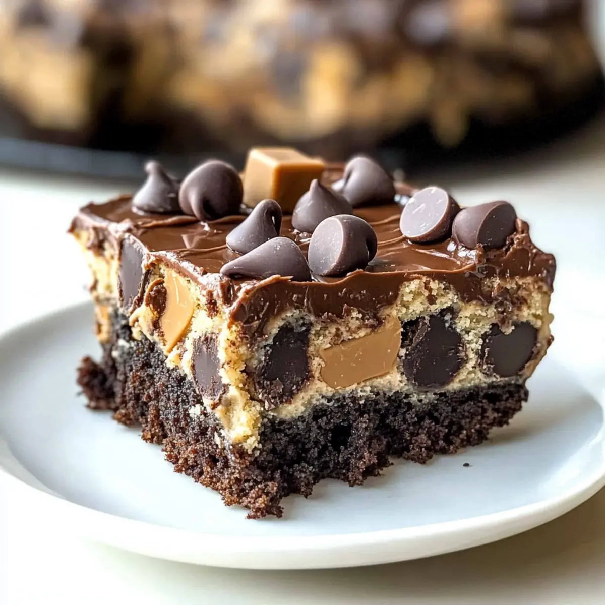 Reese s Chocolate Peanut Butter Cup Earthquake Cake a4trot