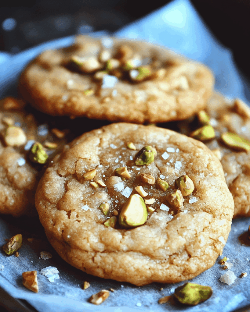 Salted Honey Pistachio Cookies 2