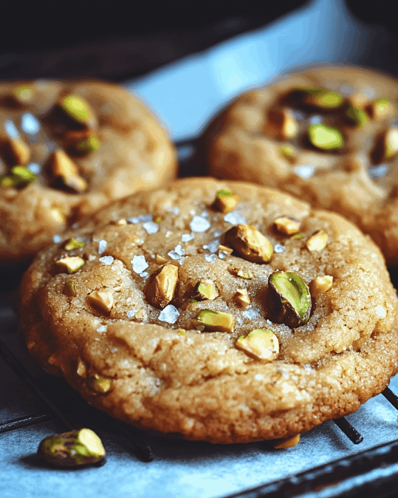 Salted Honey Pistachio Cookies 3