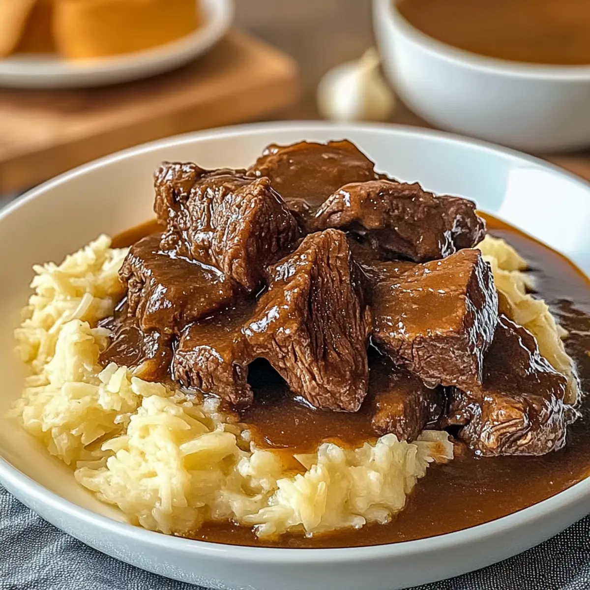 Savory Comfort: Easy Slow Cooker Beef Manhattan Recipe