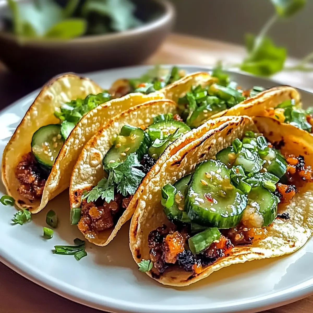 Smash Dumpling Tacos namicj
