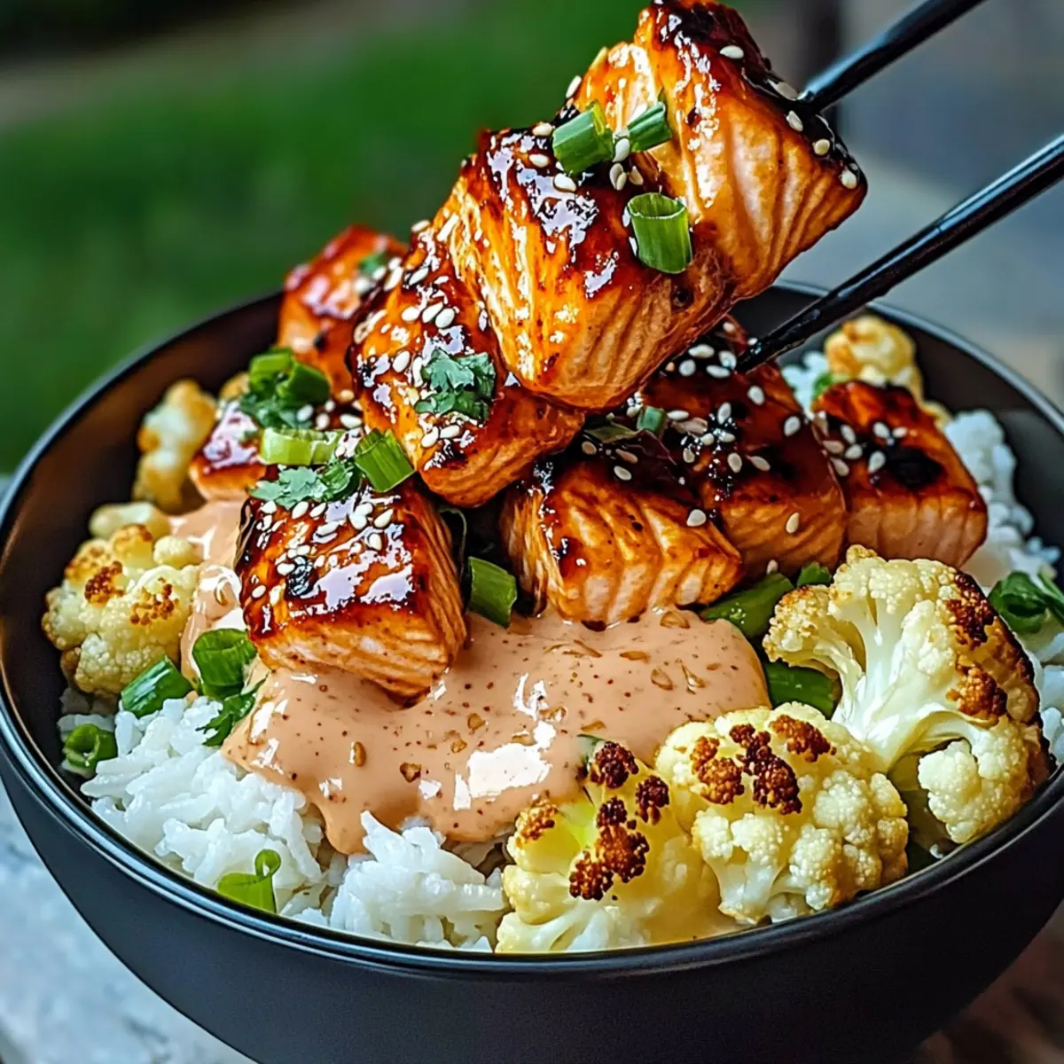 Sriracha Honey Salmon Bowls: Sweet, Spicy, and Simply Delicious