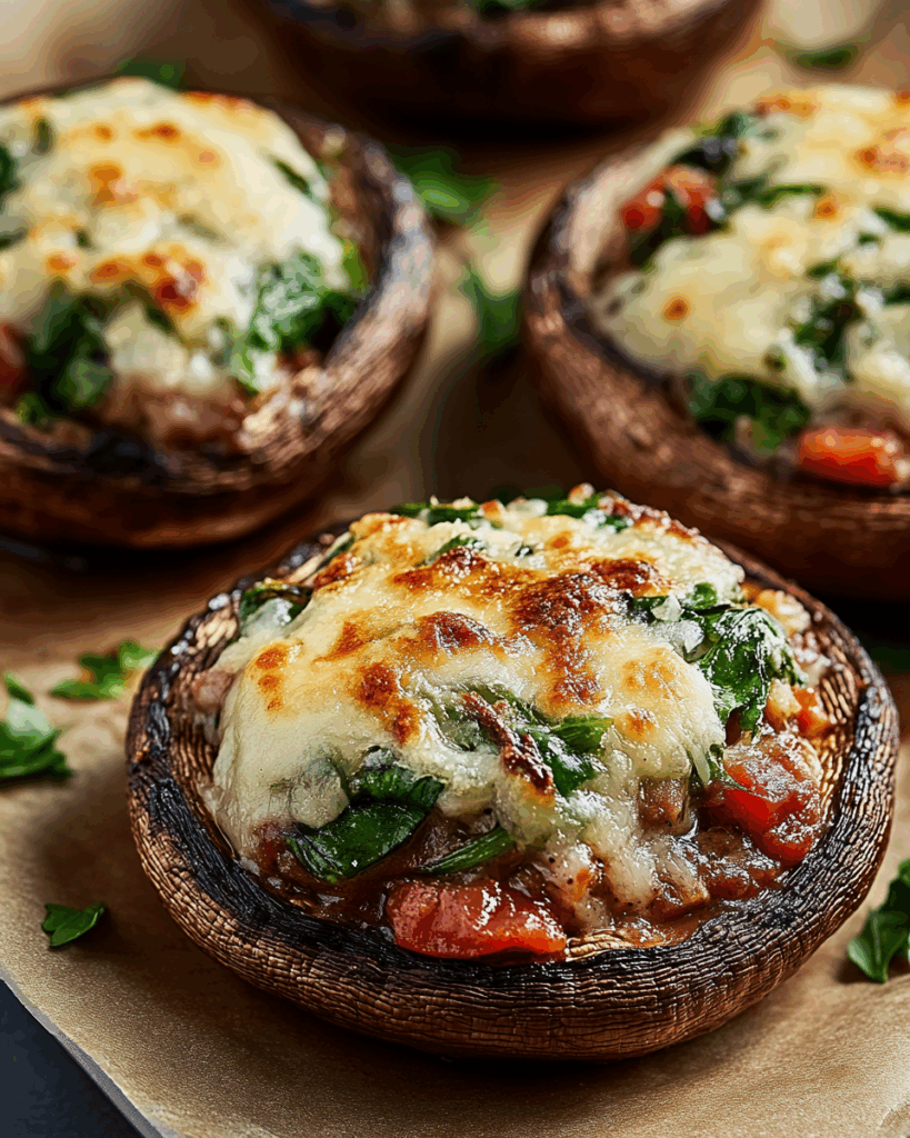 Stuffed Portobello Mushrooms 2