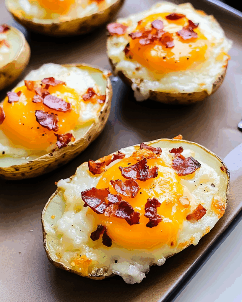 Twice Baked Loaded Breakfast Potatoes 2
