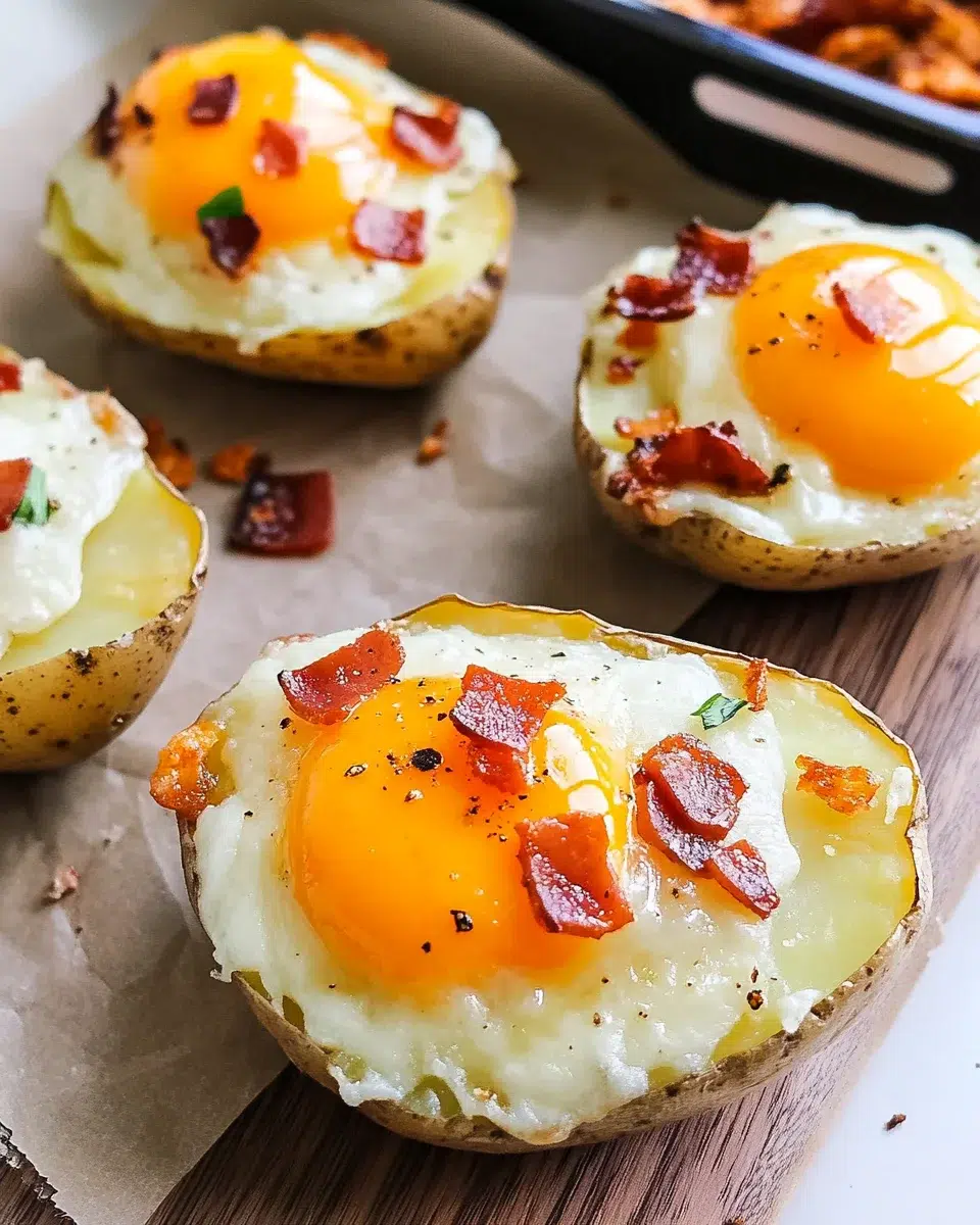 Twice-Baked Loaded Breakfast Potatoes for a Perfect Start!