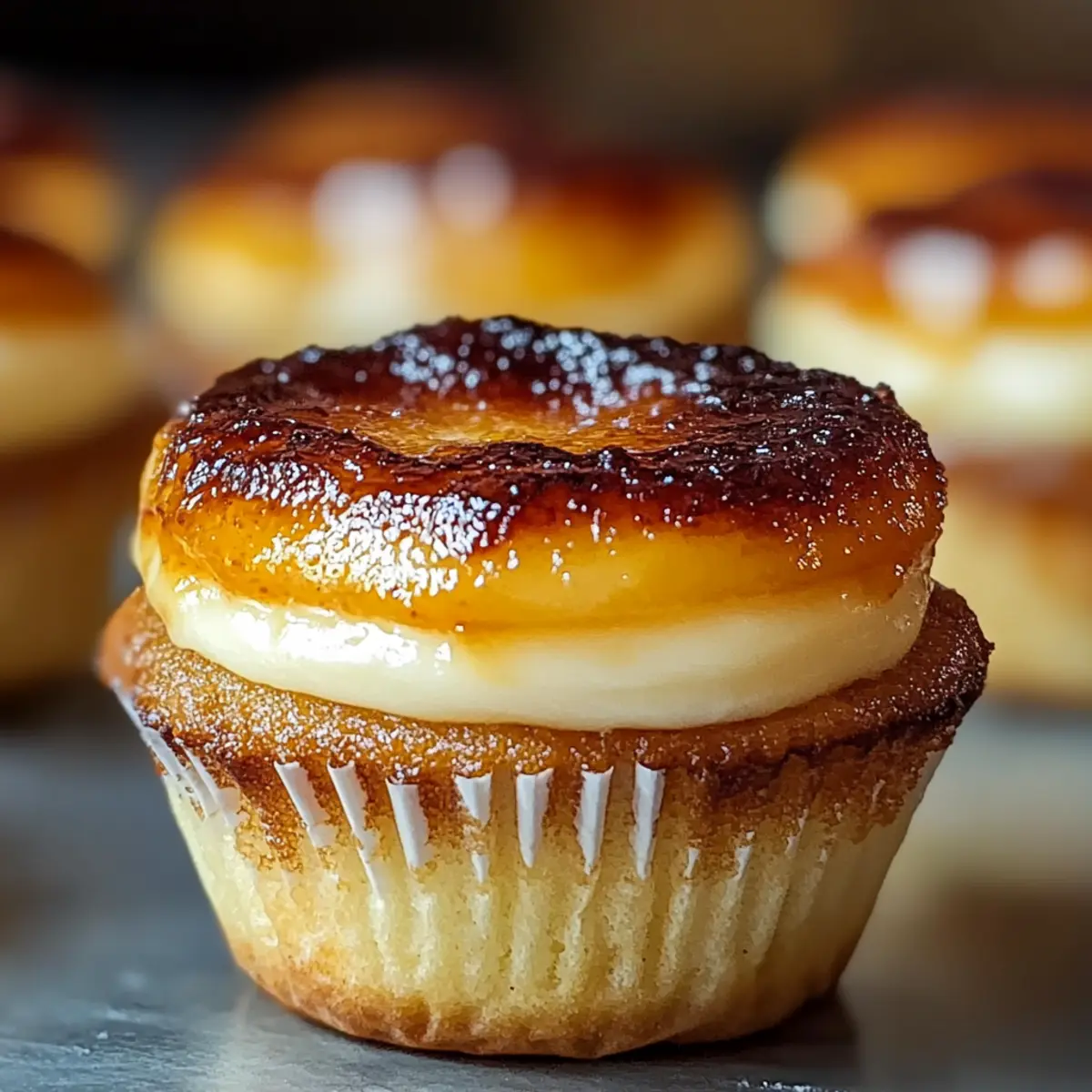 Vanilla Bean CrA¨me BrAlA©e Cheesecake Cupcakes mkj5hu