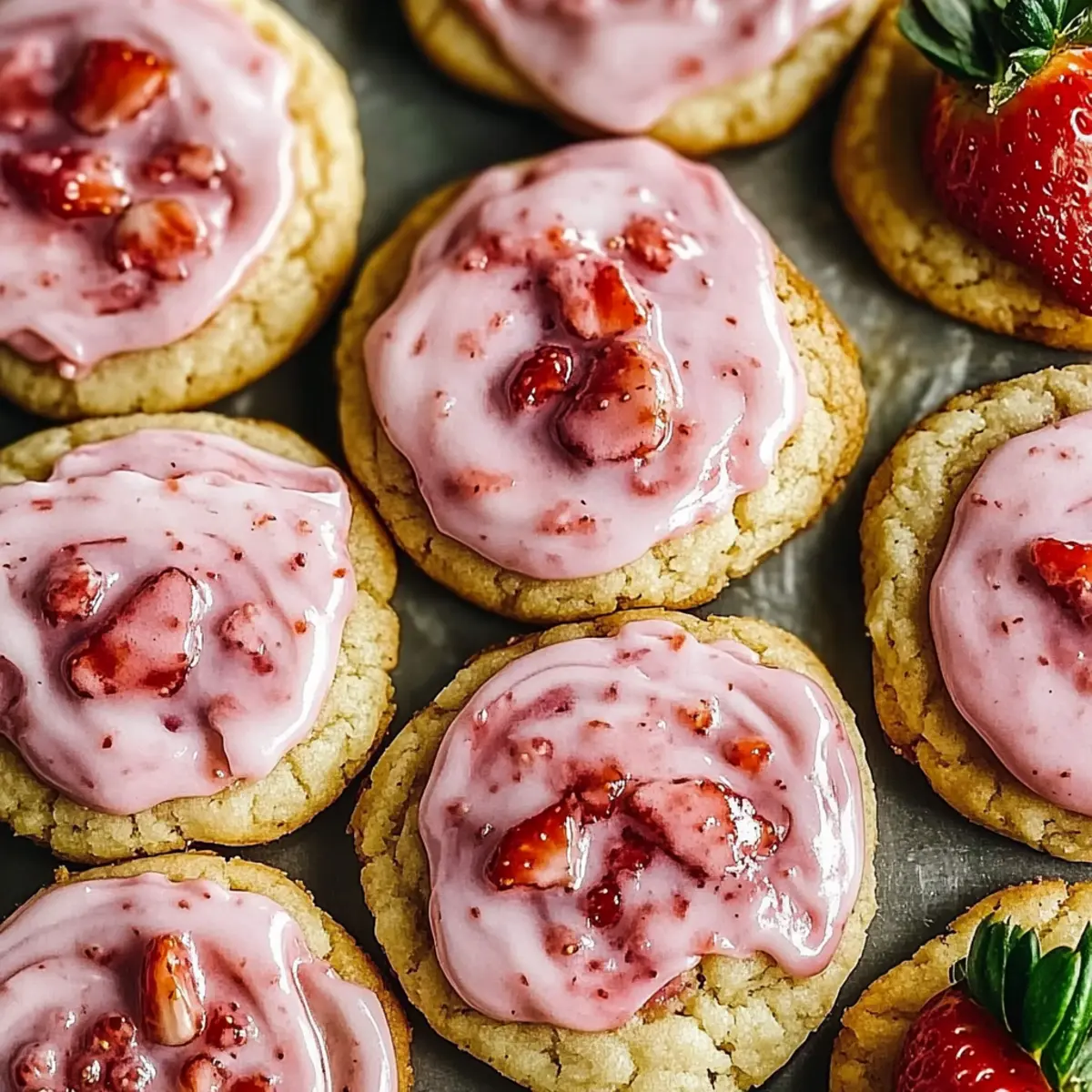 Irresistible Double Strawberry Sugar Cookies for Sweet Moments