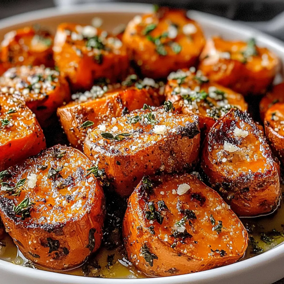 Garlic Parmesan Roasted Sweet Potatoes: The Ultimate Comfort Food