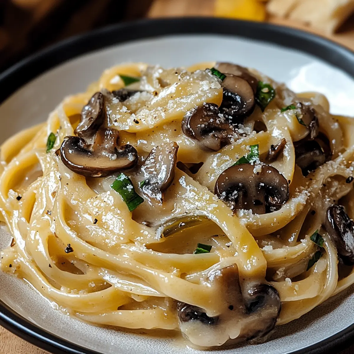 Heavenly Caramelized Leek and Mushroom Gruyere Pasta Recipe