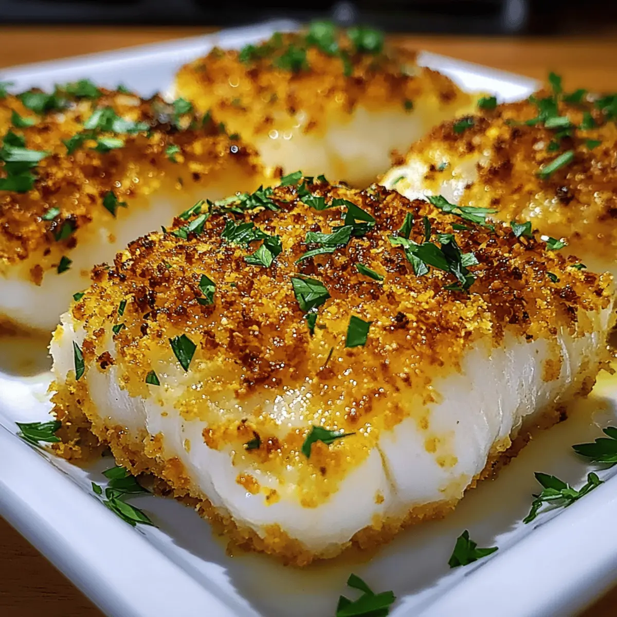 Delicious Boston Baked Cod with Crispy Panko Magic