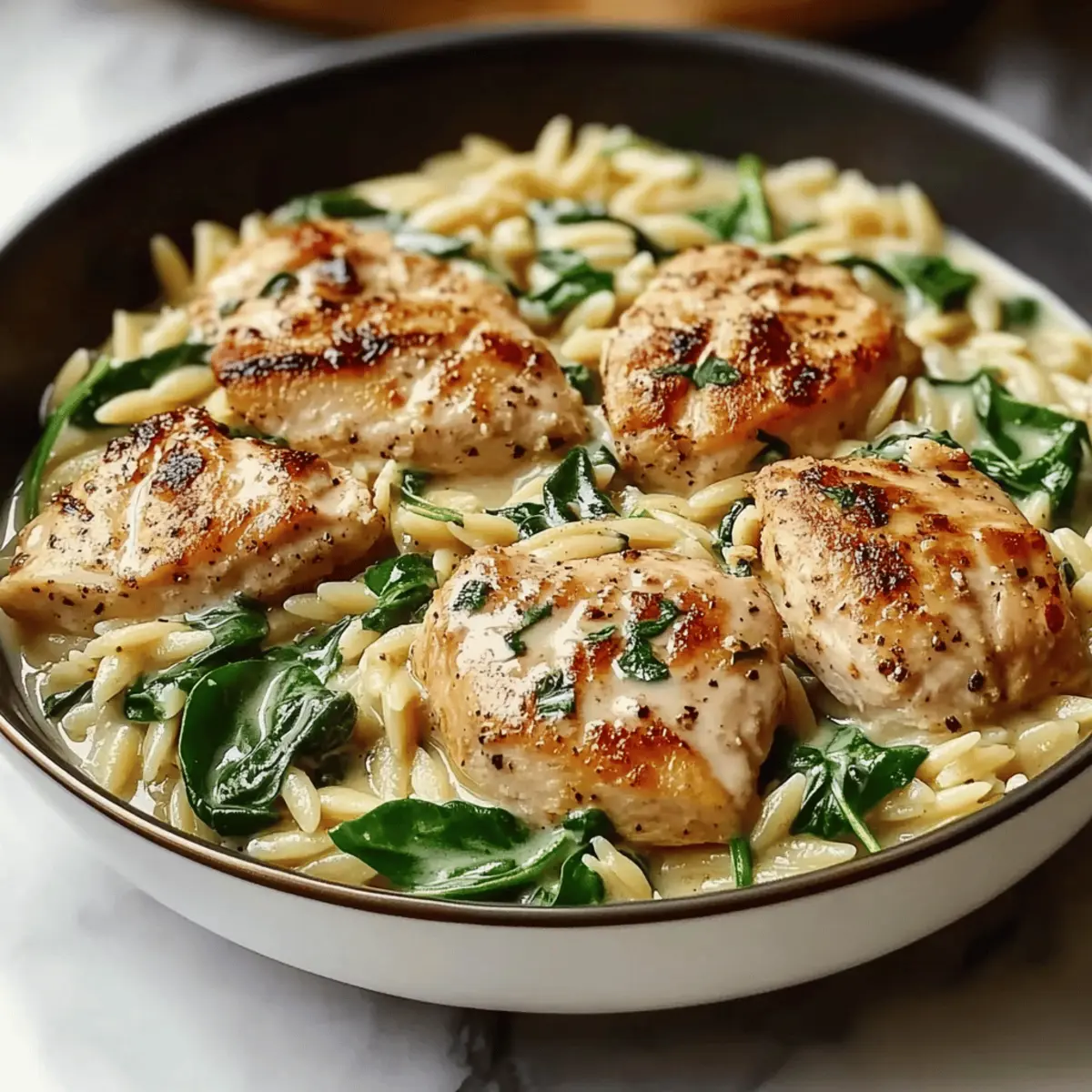 Delicious Boursin Orzo with Chicken for Cozy Weeknight Dinners