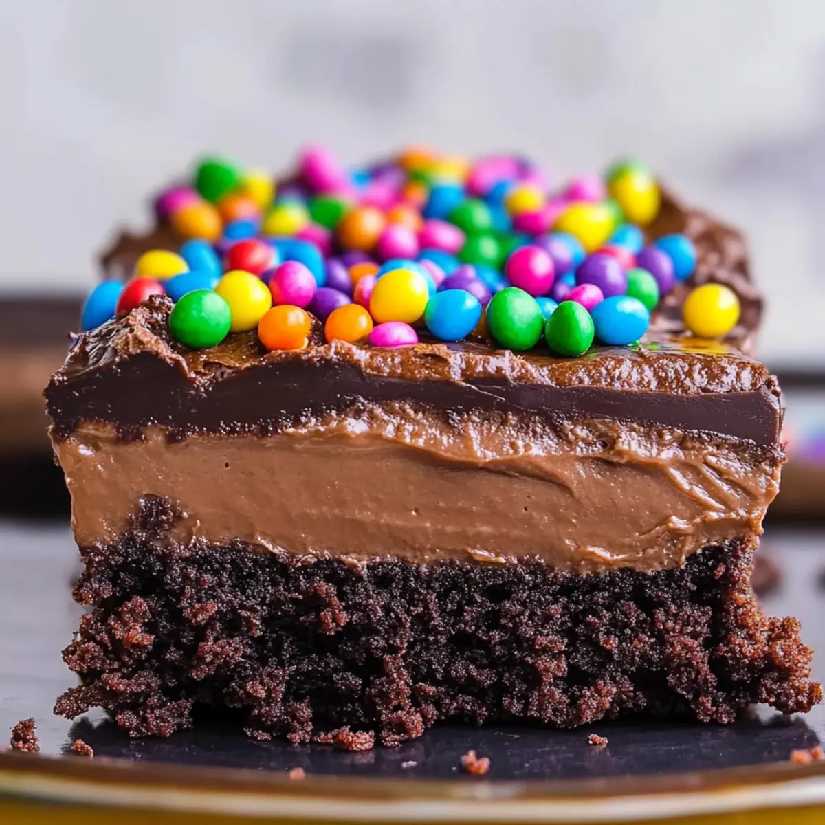 Indulge in Cosmic Brownie Lush: Your No-Bake Chocolate Dream