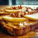 Peanut Butter Apple Toast