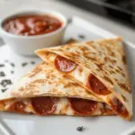 Pepperoni Pizza Quesadilla