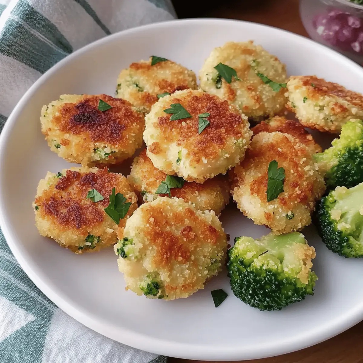 Delicious Chicken and Broccoli Nuggets Your Baby Will Love