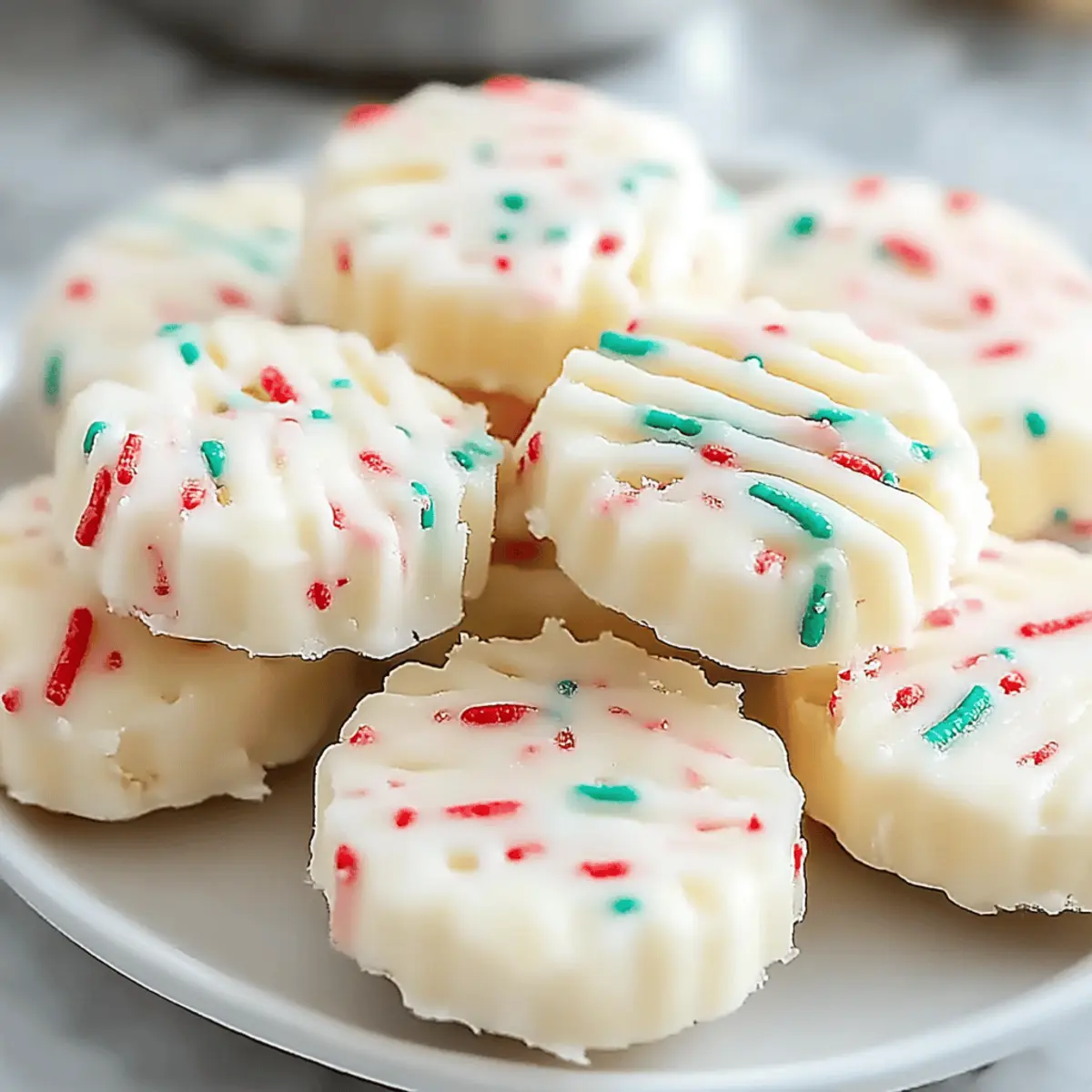 Sweet & Colorful Funfetti Cream Cheese Mints for Any Celebration