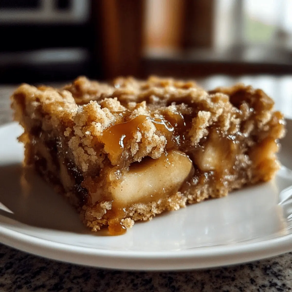 Salted Caramel Apple Crumble Bars Fall Treat You Can’t Resist