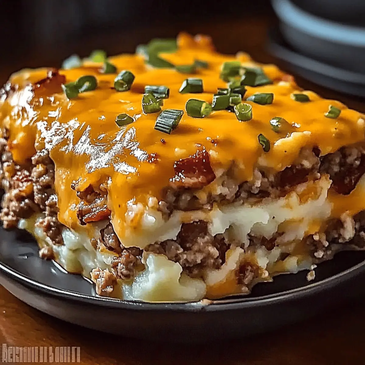 Cheesy Loaded Meatloaf Casserole for Ultimate Comfort Nights