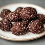 Dark Chocolate Quinoa Bites
