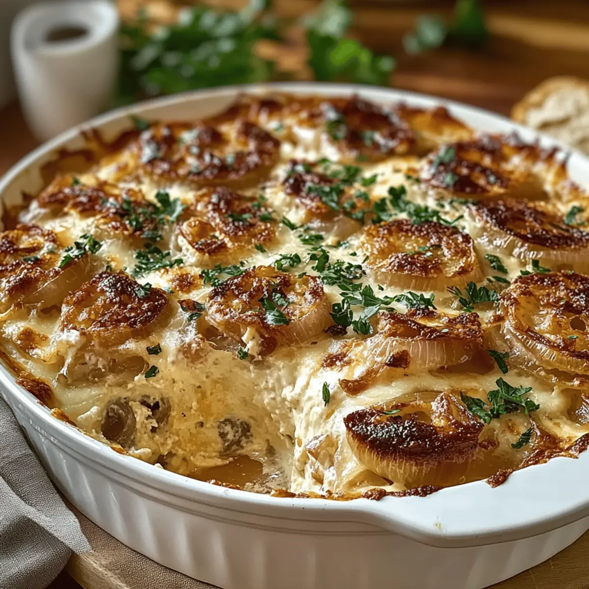 Creamy French Onion Casserole for Cozy Nights In