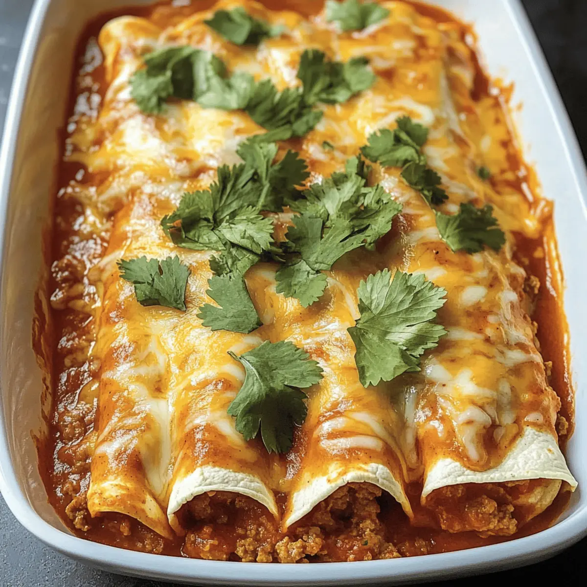 Easy Ground Beef Enchiladas for Busy Weeknights Delight