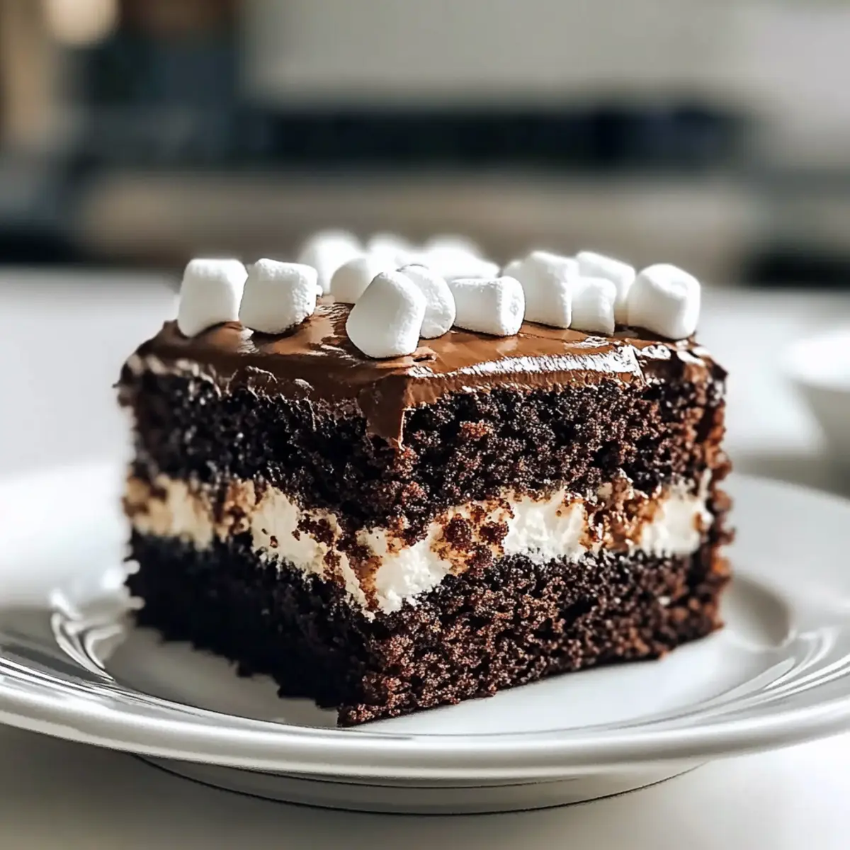Decadent Mississippi Mud Cake That's Perfectly Gooey