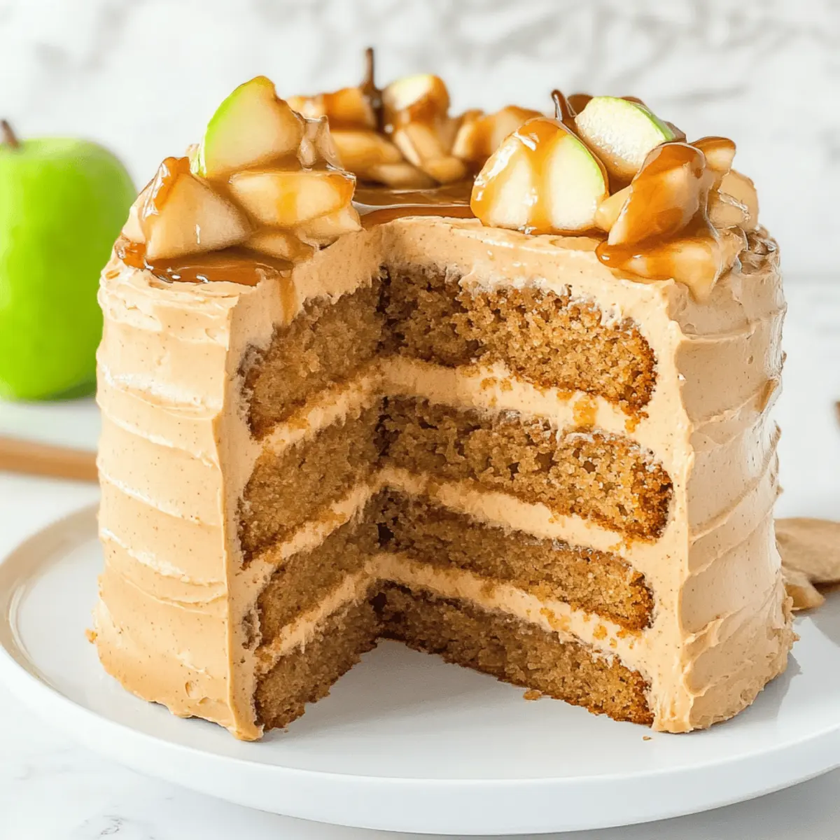 Heavenly Caramel Apple Spice Cake for Cozy Gatherings