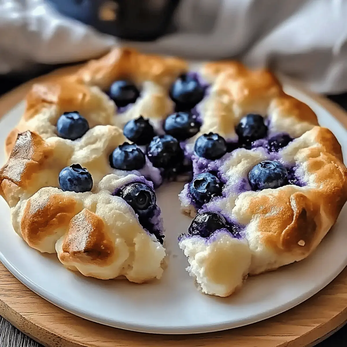 Cottage Cheese Blueberry Cloud Bread for a Fluffy Delight