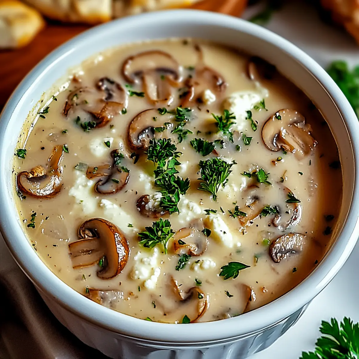 Creamy Cottage Cheese Mushroom Soup That’s So Easy to Make