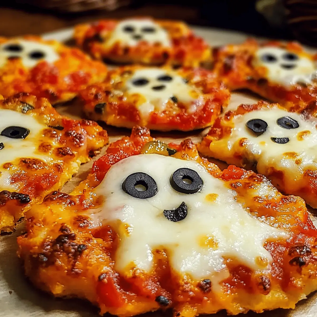 Ghost Veggie Pizza Bites That Make Halloween Fun and Healthy