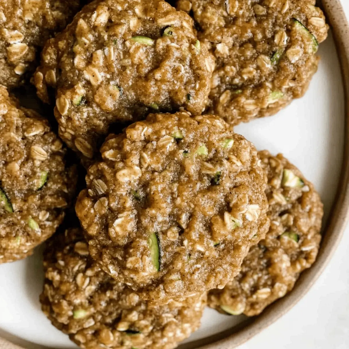 Deliciously Chewy Zucchini Oatmeal Cookies for Guilt-Free Treats