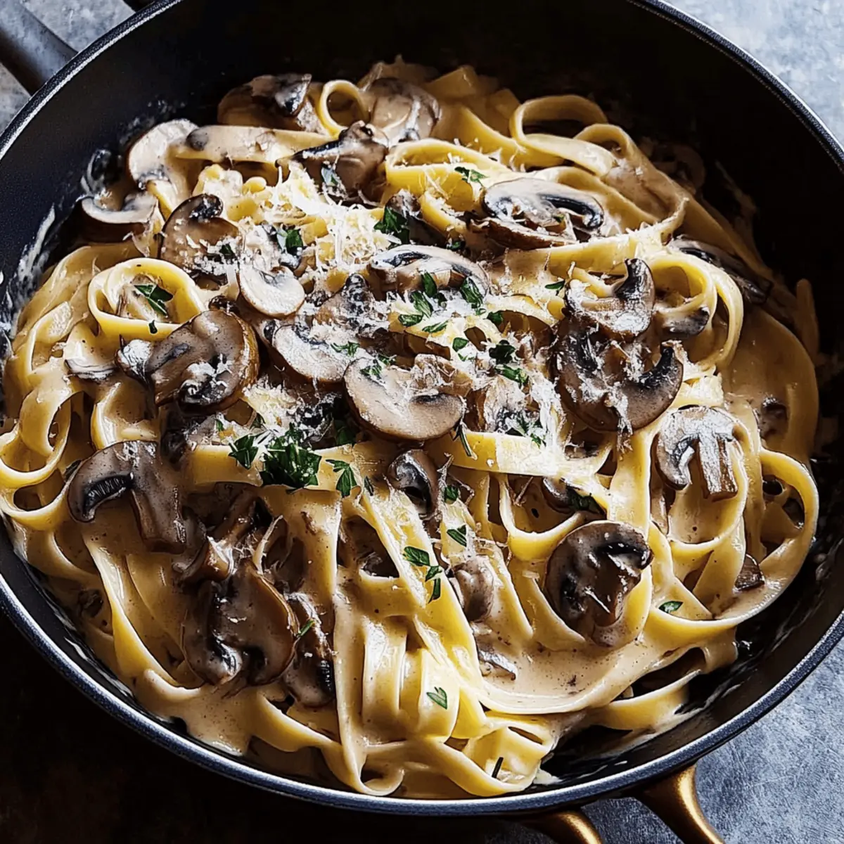 Creamy Mushroom Pasta That'll Warm Your Soul Tonight